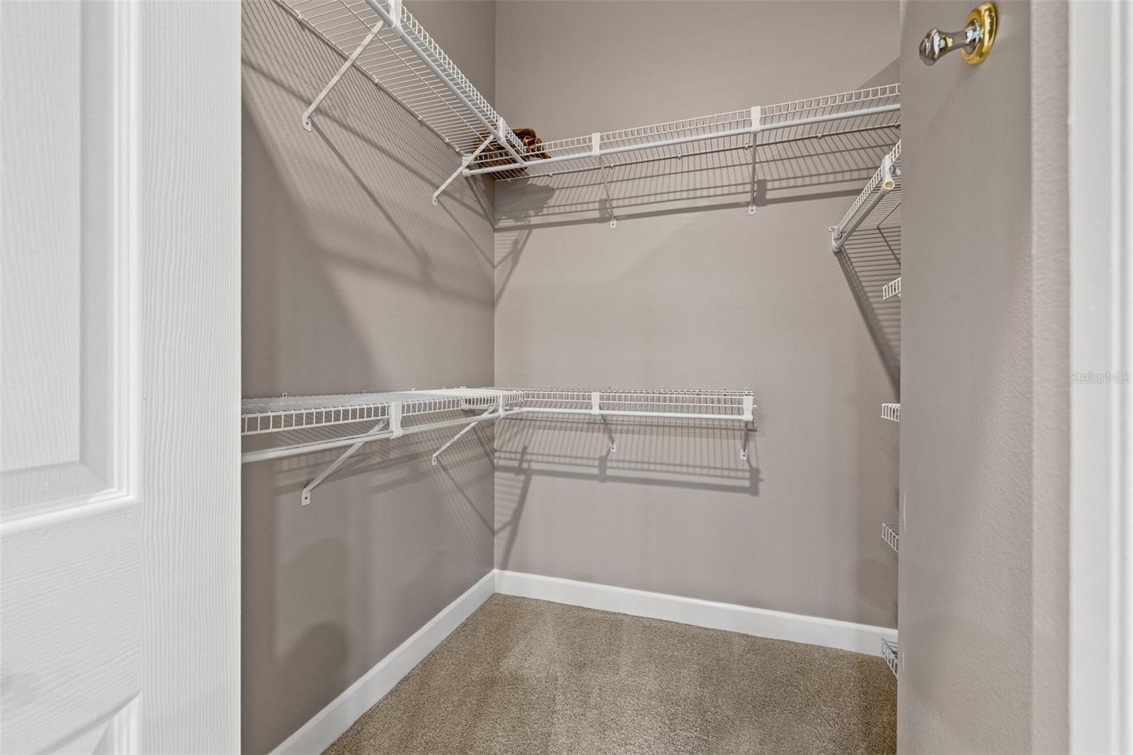 DUAL WALK IN CLOSETS IN PRIMARY ENSUITE