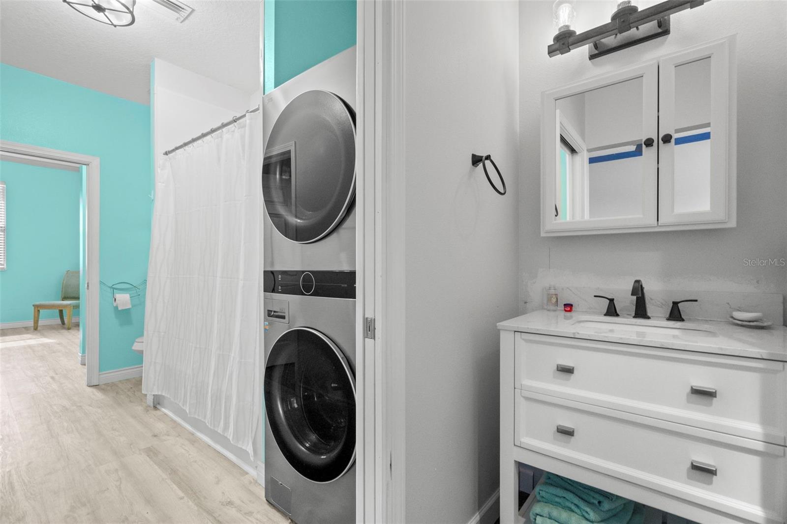 Laundry and Jack/Jill bath main level