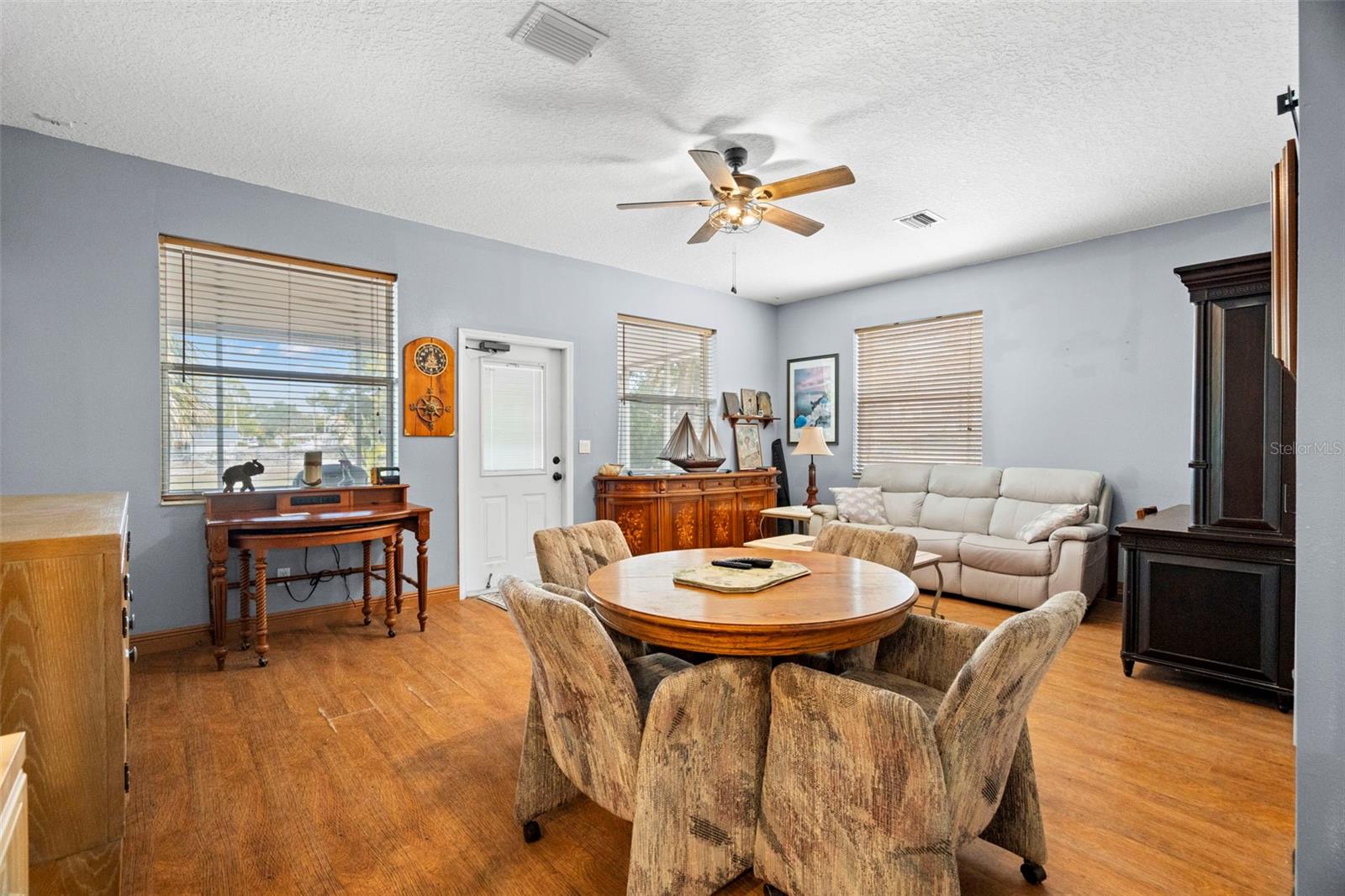 Lower level living/dining