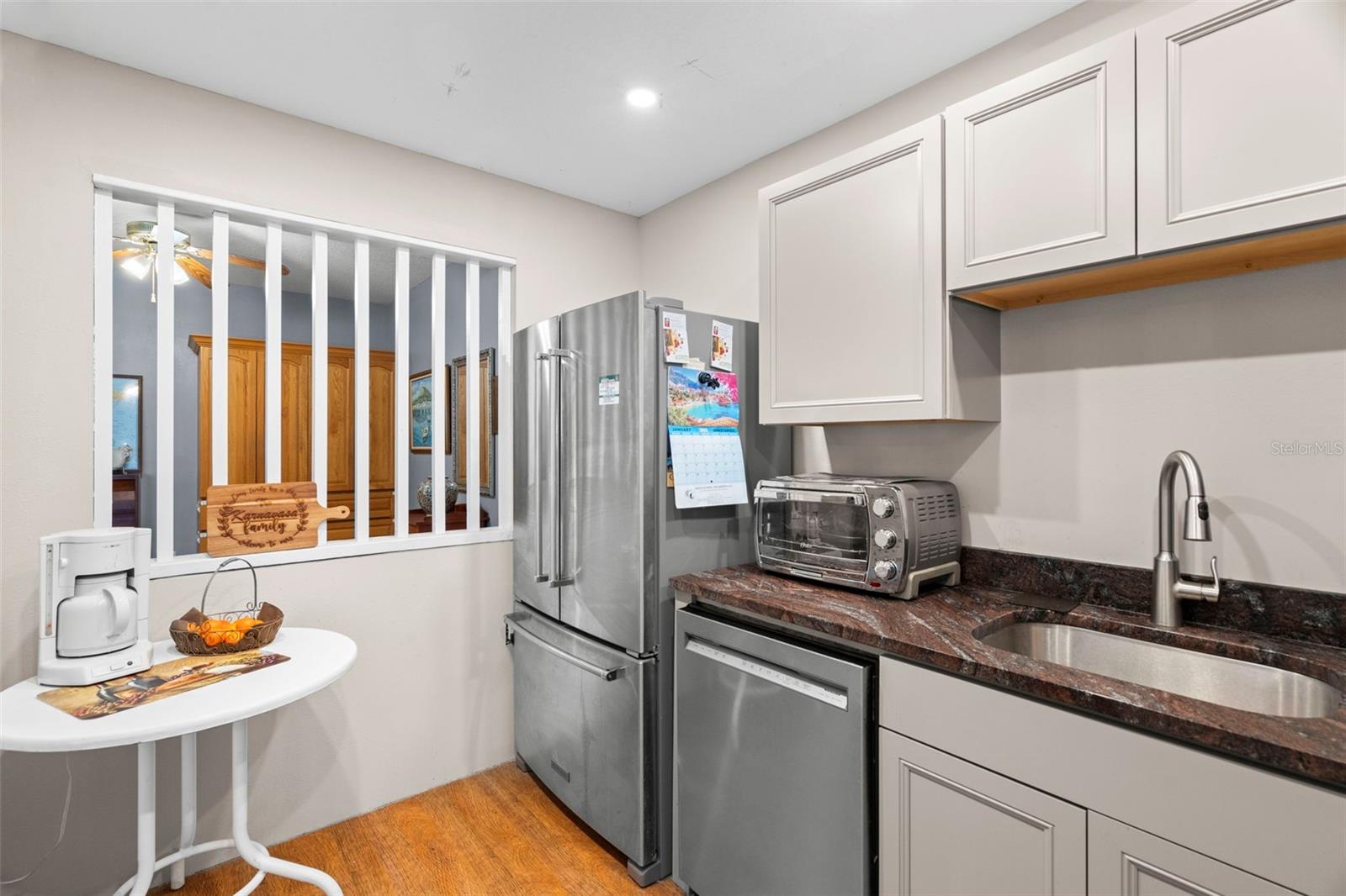Lower level kitchen