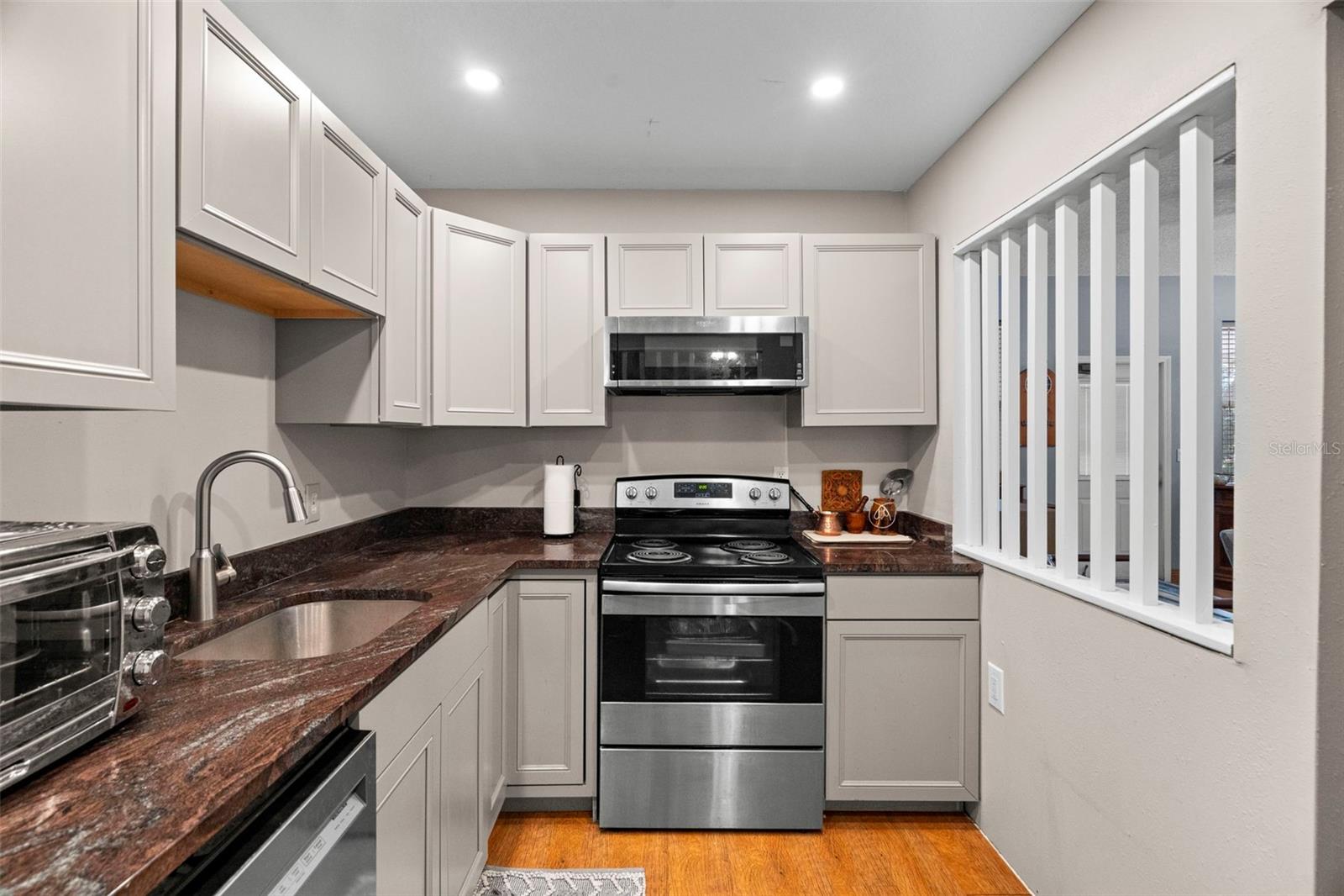 Lower level kitchen