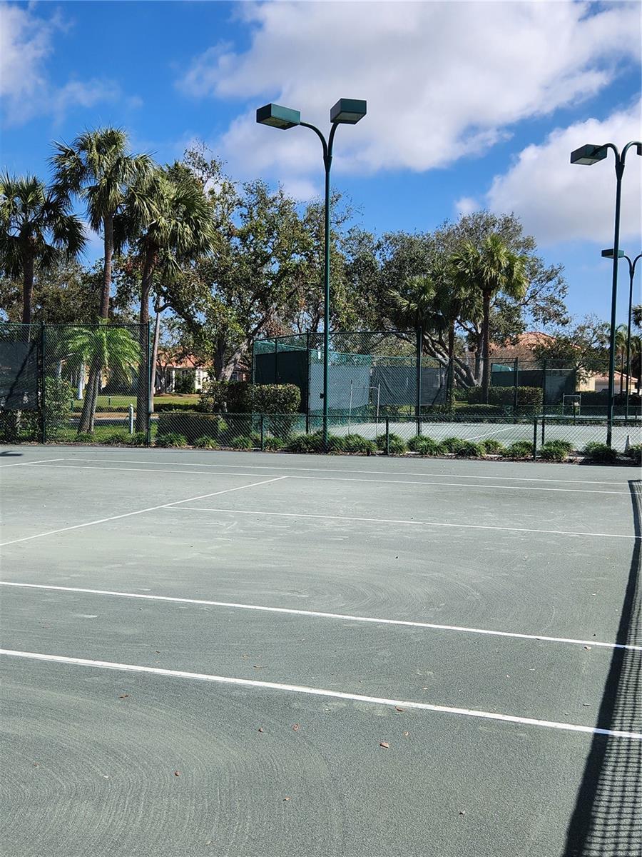 Tennis courts