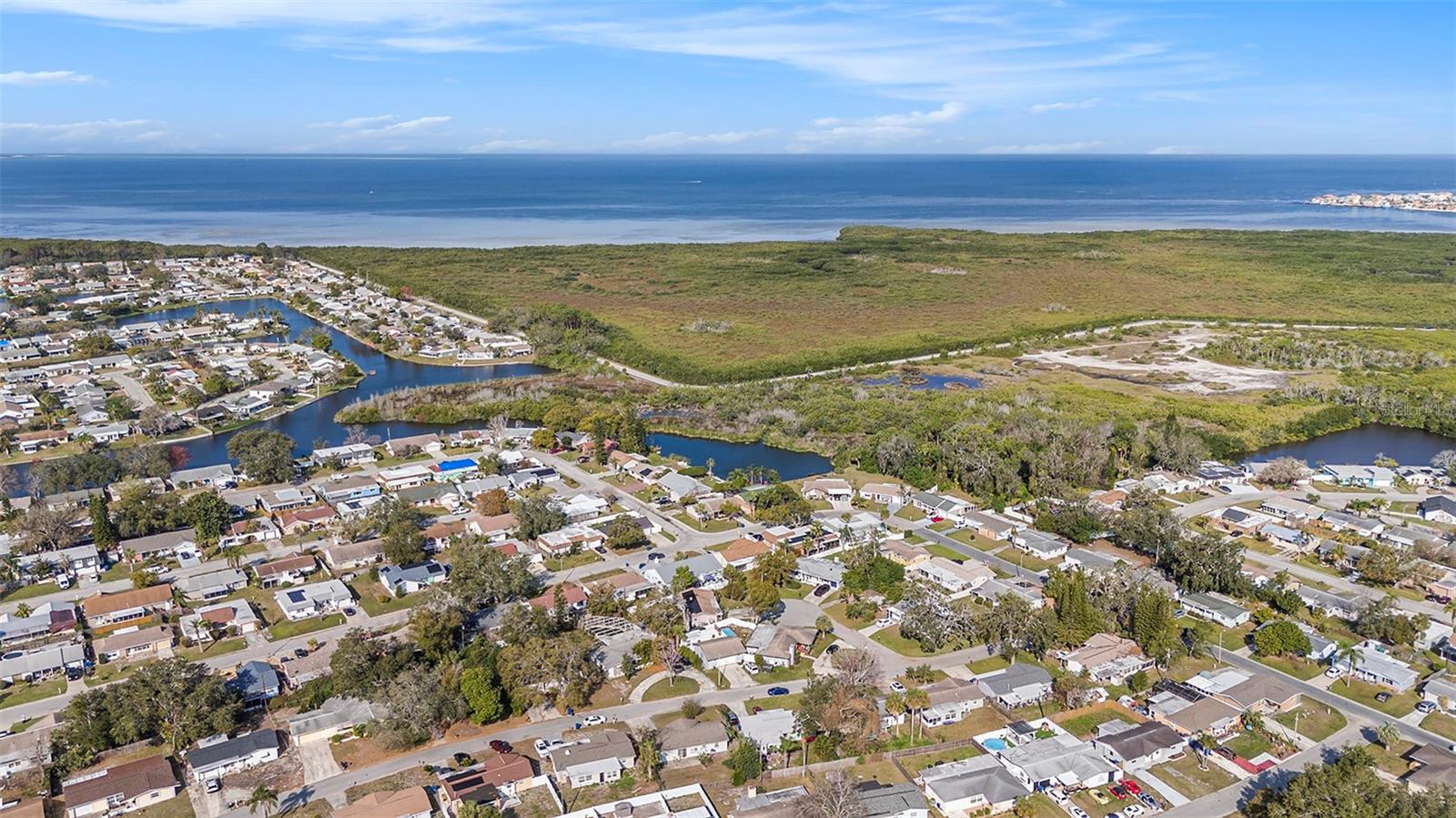 Neighborhood Aerial view.