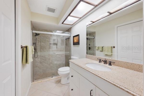 UPDATED MASTER BATH WITH SHOWER