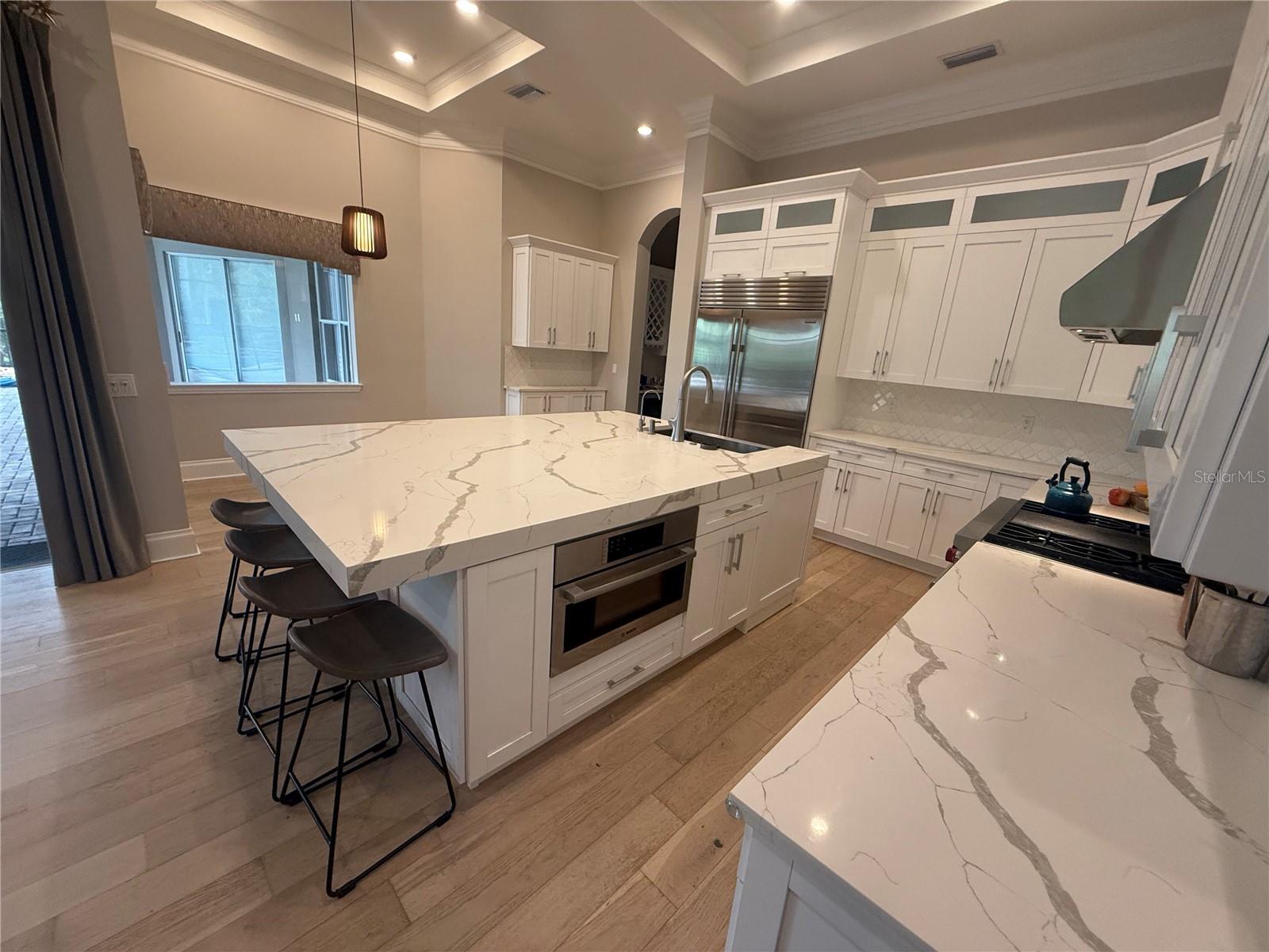 Kitchen Island and Nook