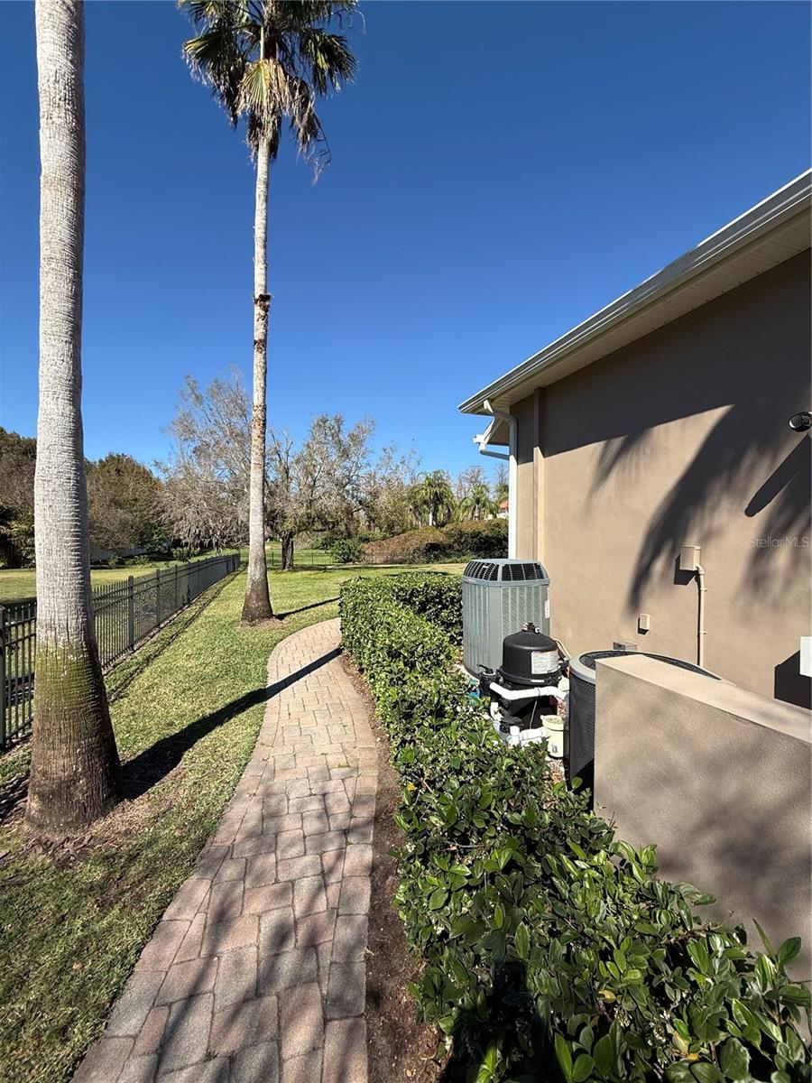 Backyard Entrance