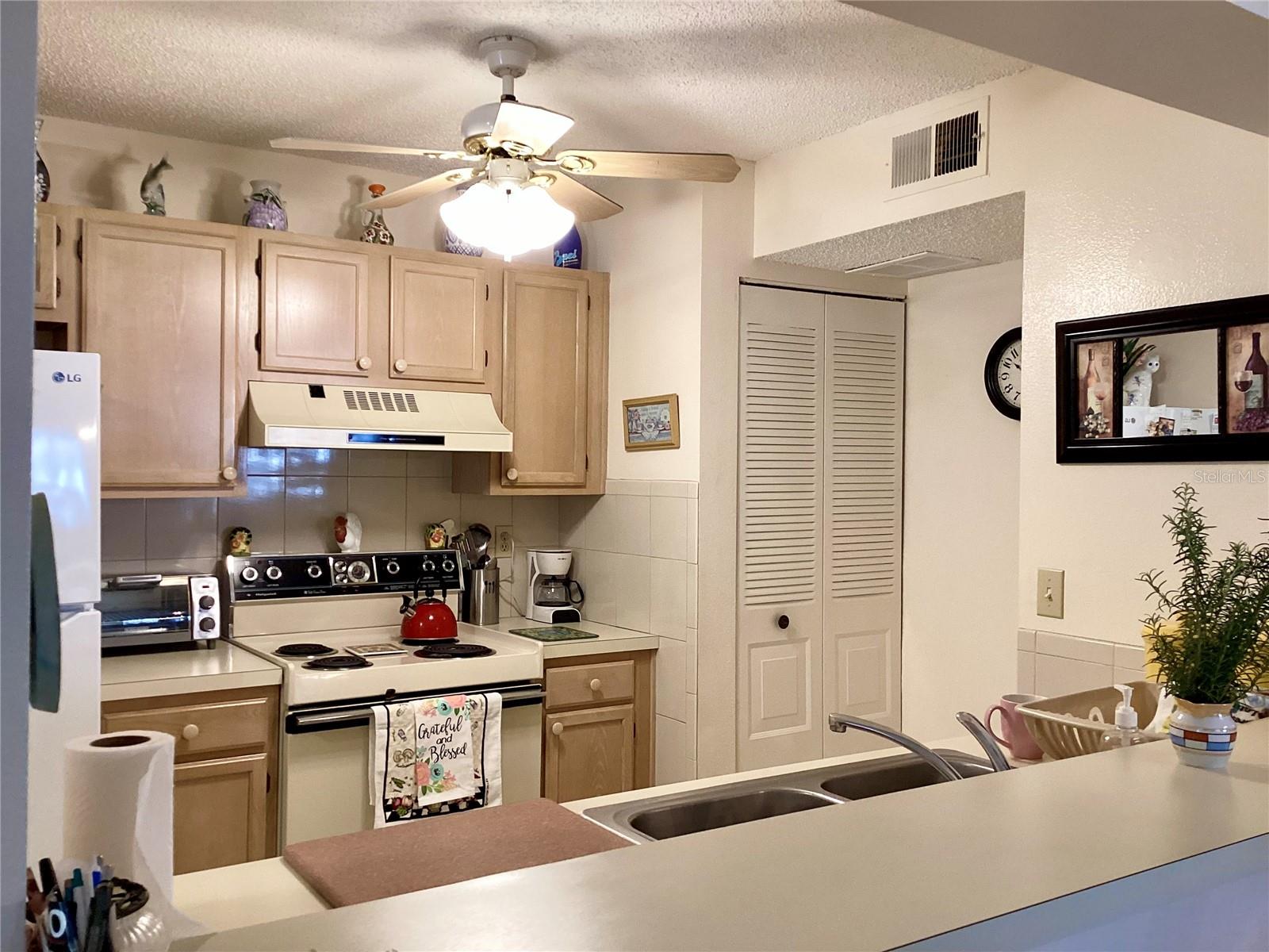 Kitchen view.