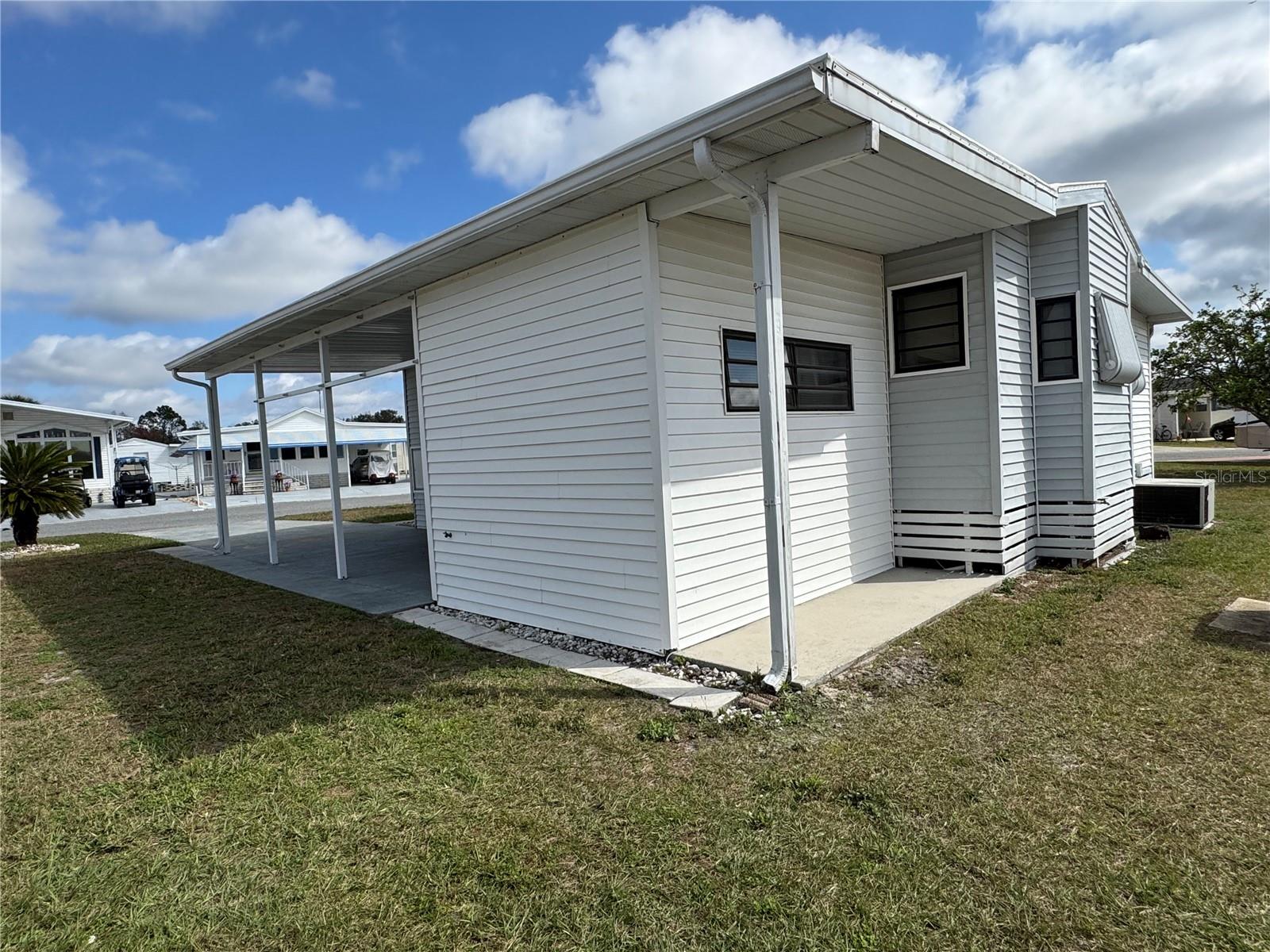 Rear of property showing Storage/workshop area