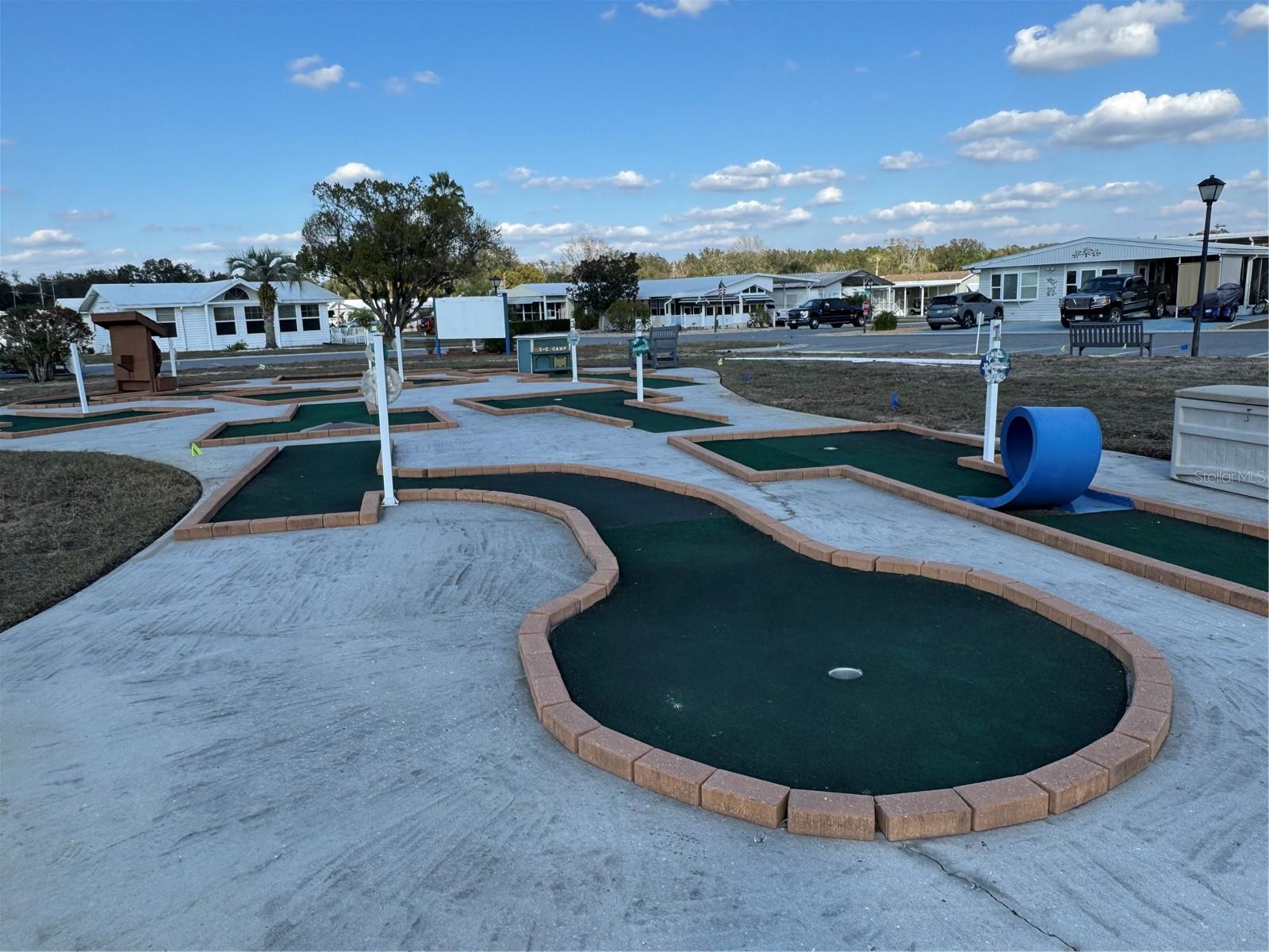 Putt-Putt course