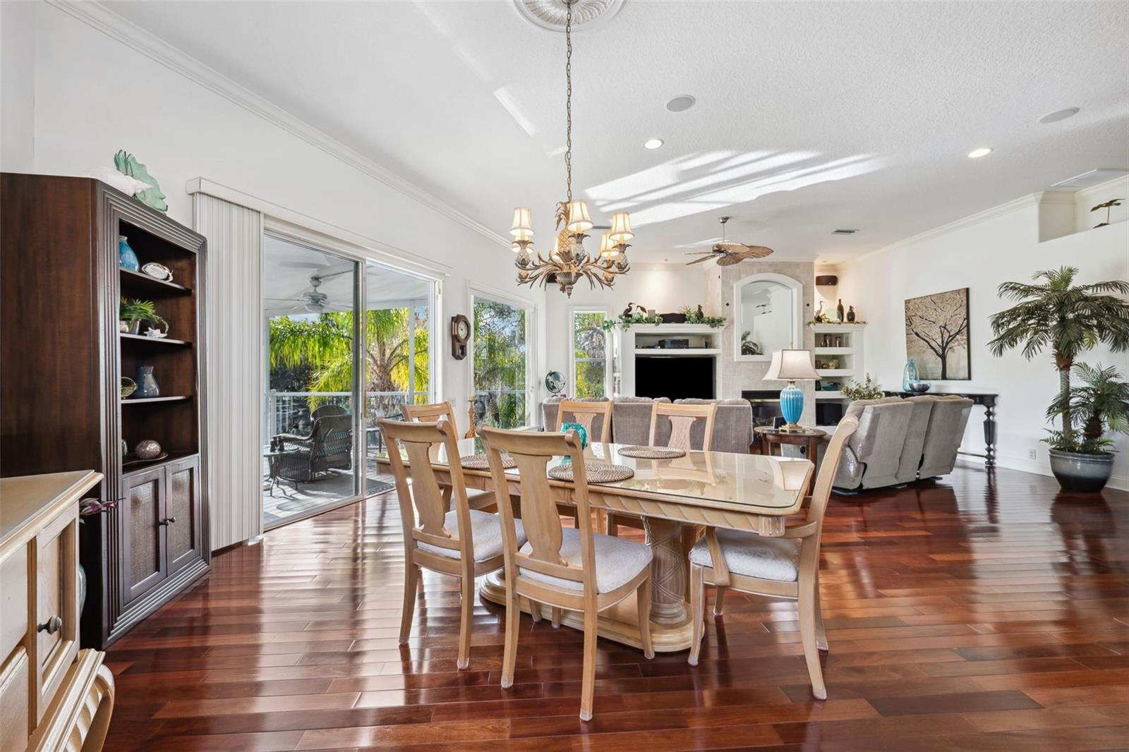 Dining Room w/Water Views