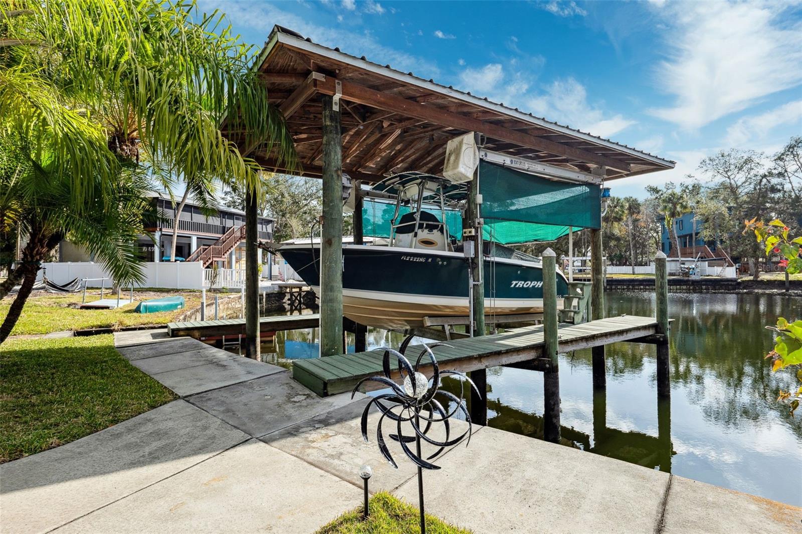 Covered Boat Lift