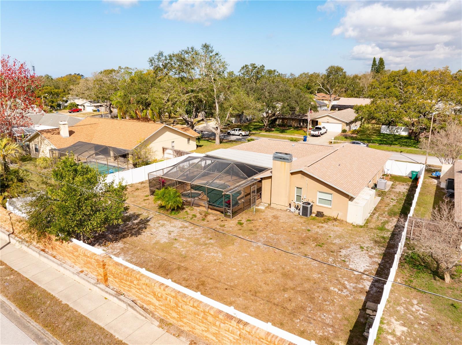 Fenced Yard