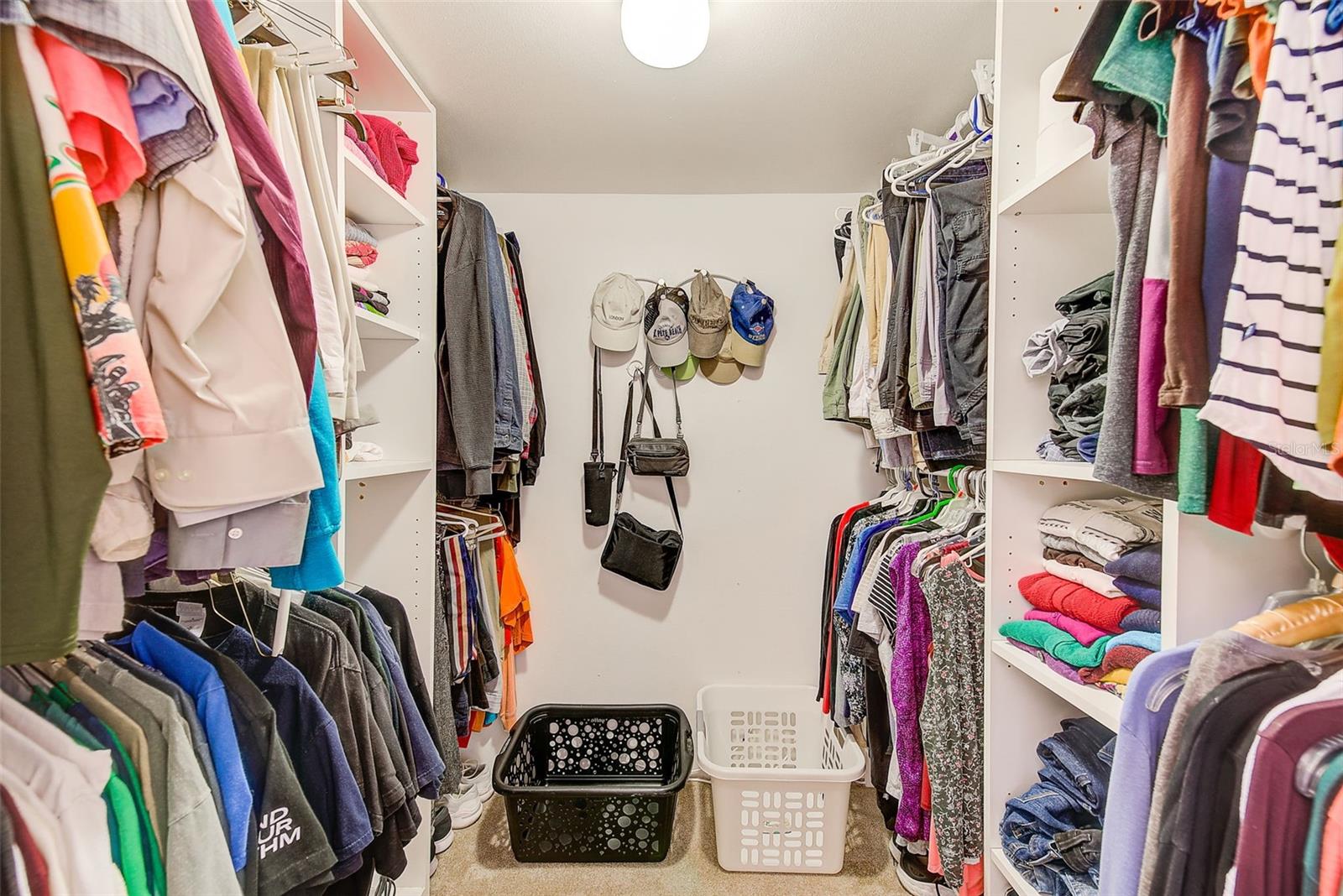 Walk in closet in Primary bedroom