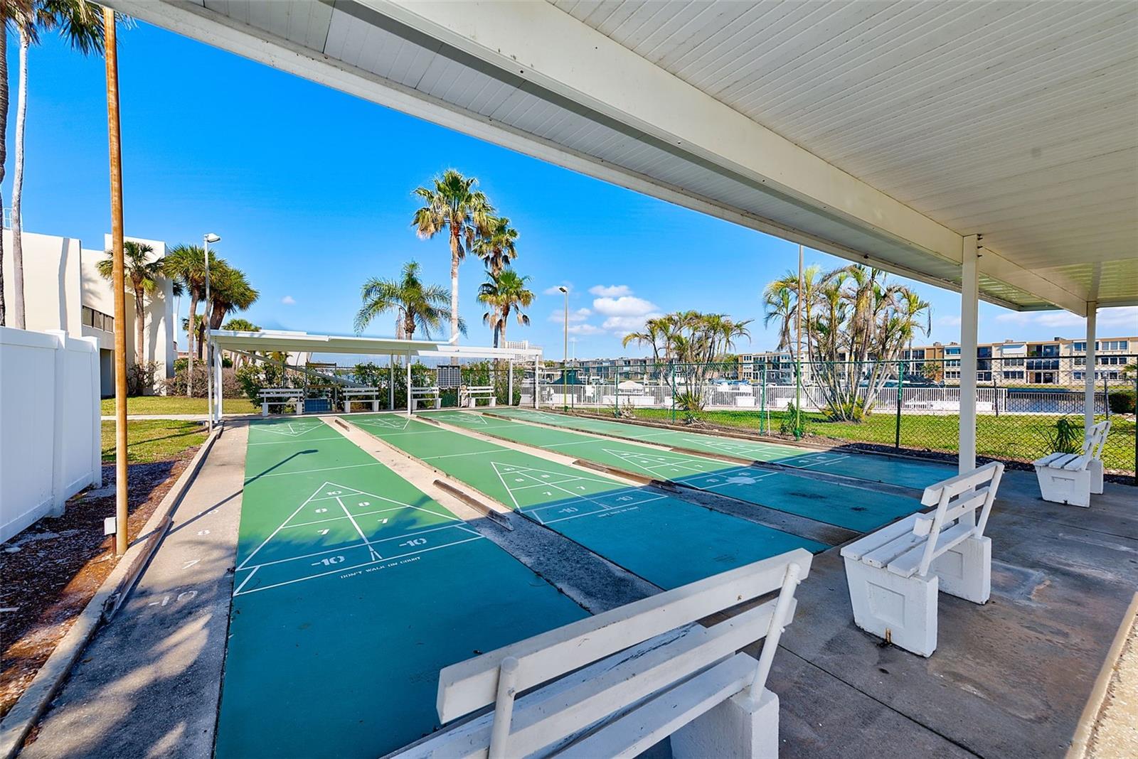 Anyone for shuffleboard?