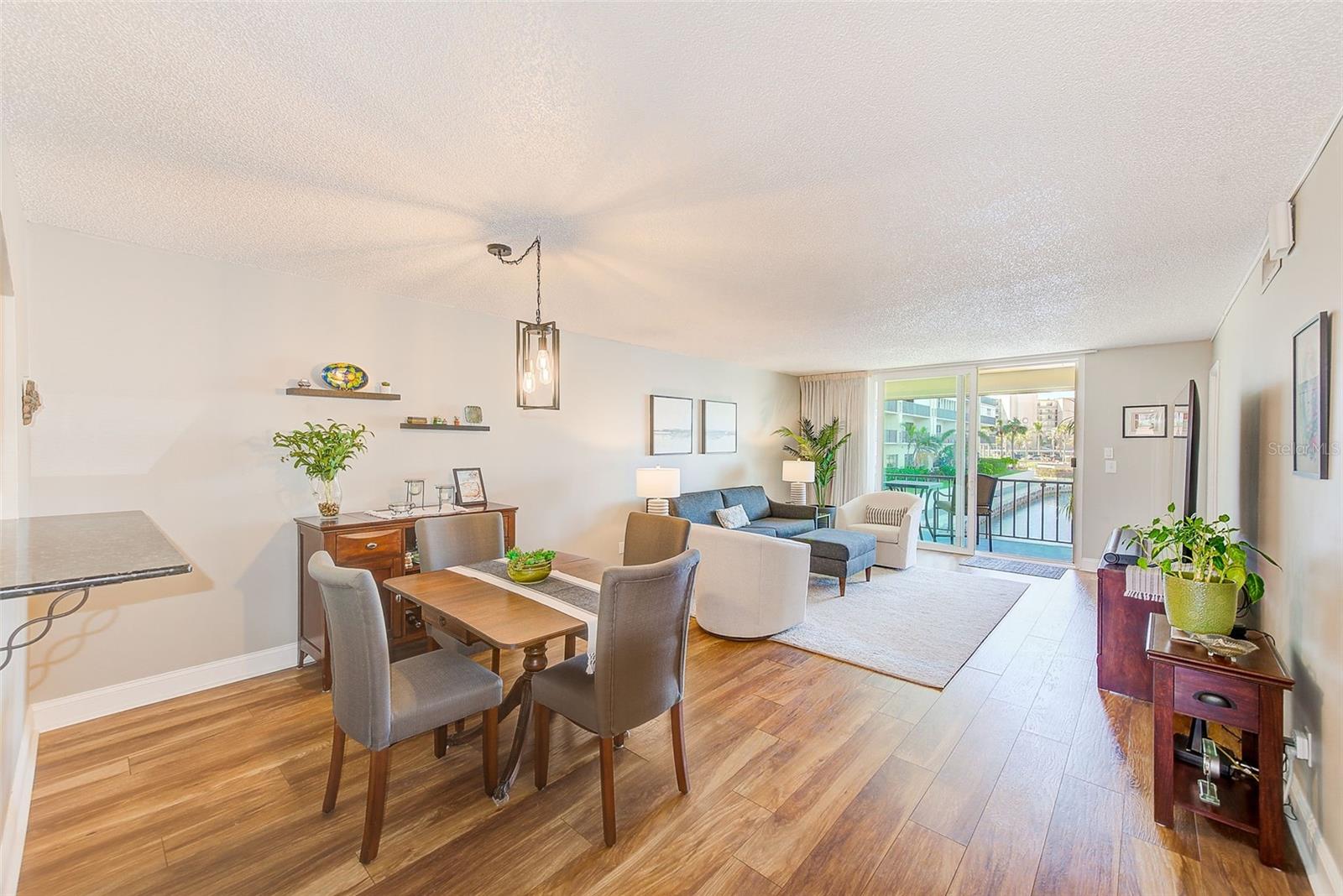 Dining and Living Room combo