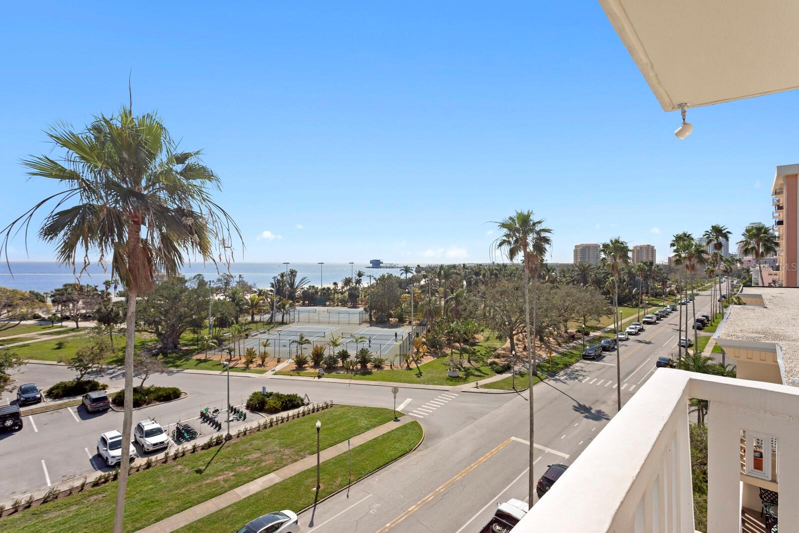 View From Rooftop Patio