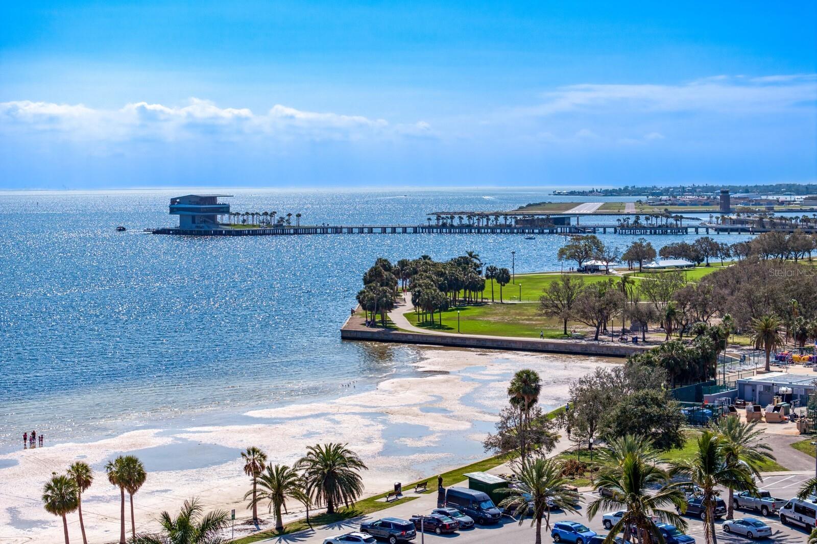 St Pete Pier with Restaurants