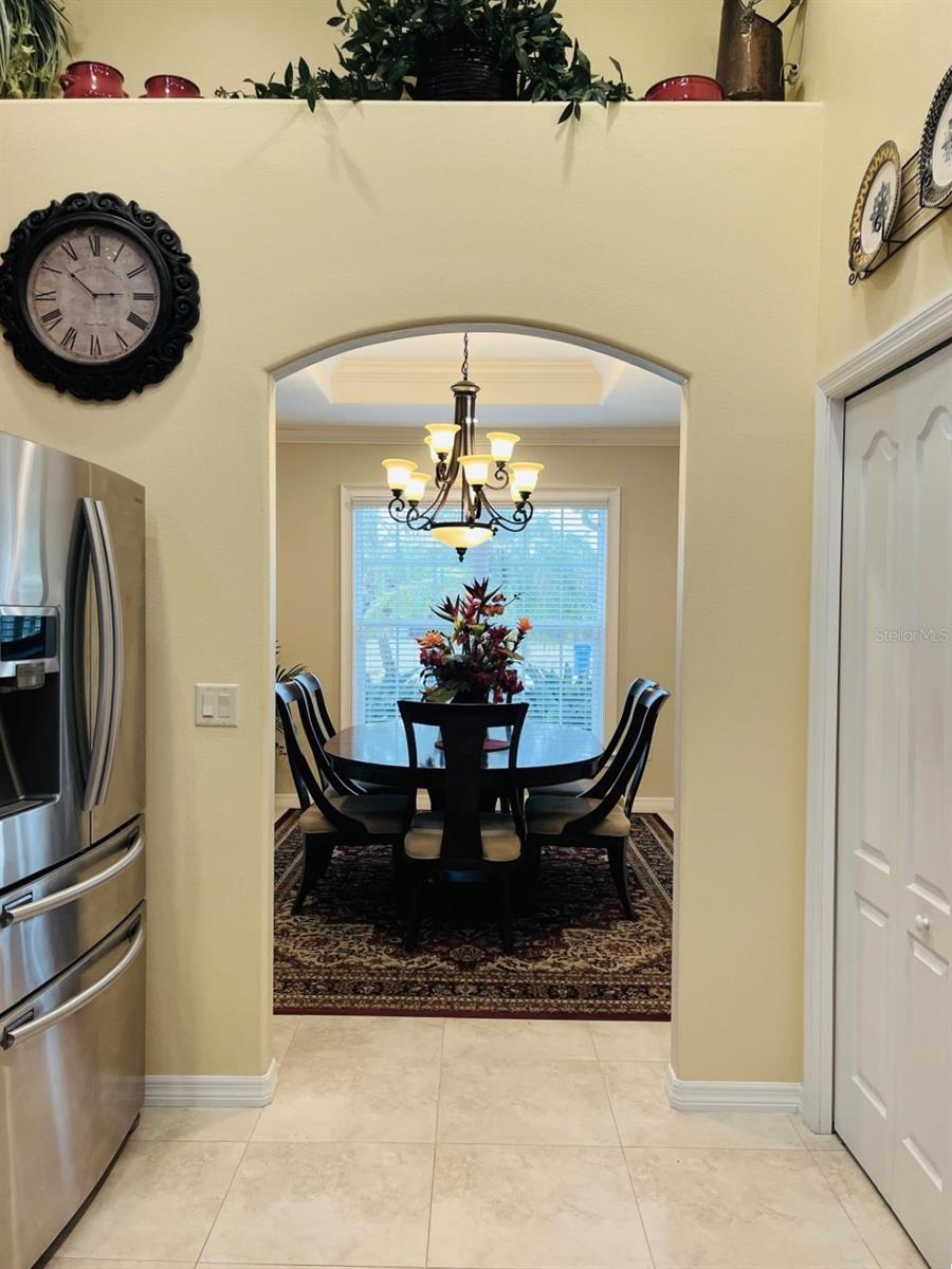 Kitchen to Formal Dining View