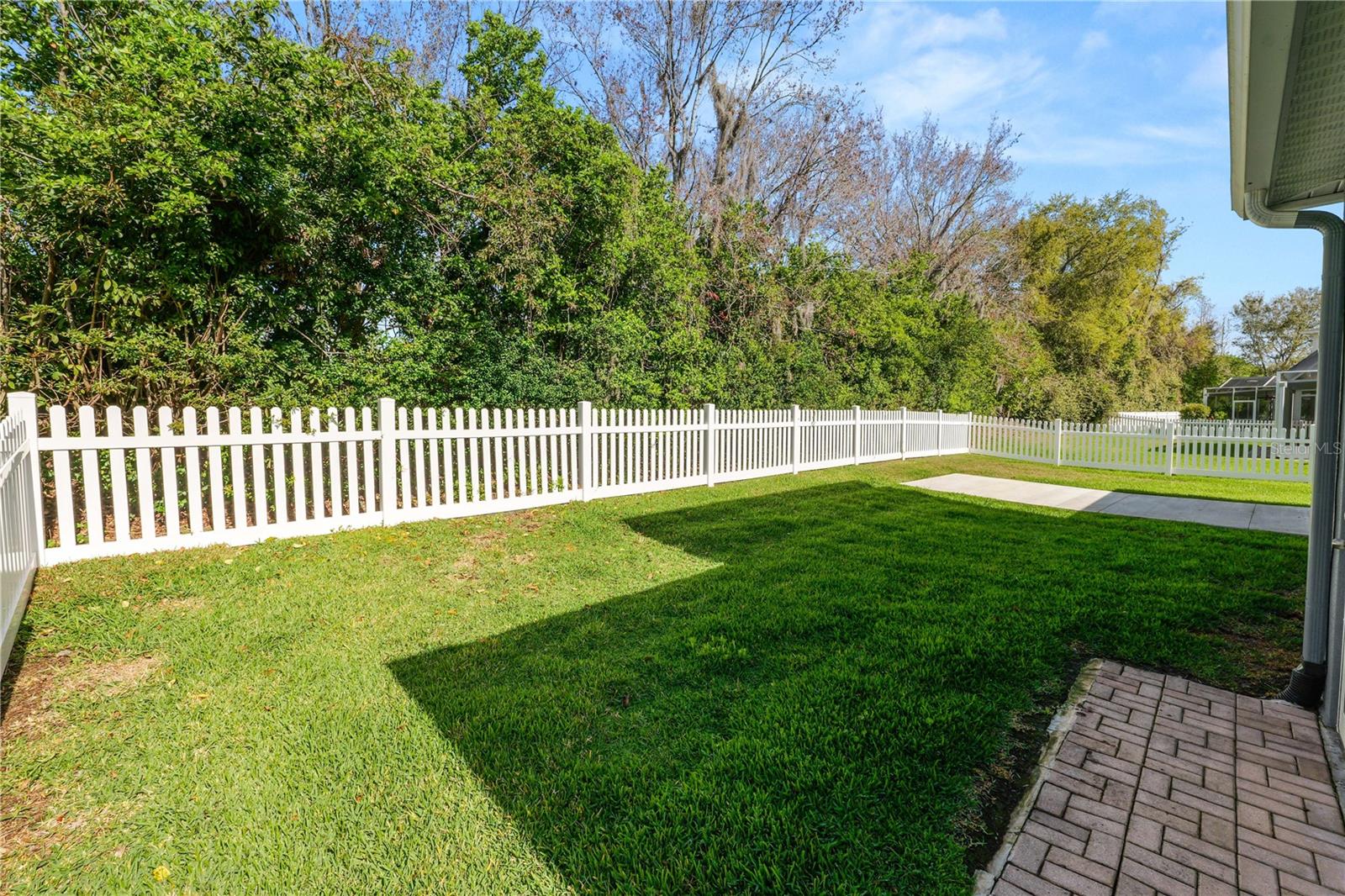 Fenced Backyard