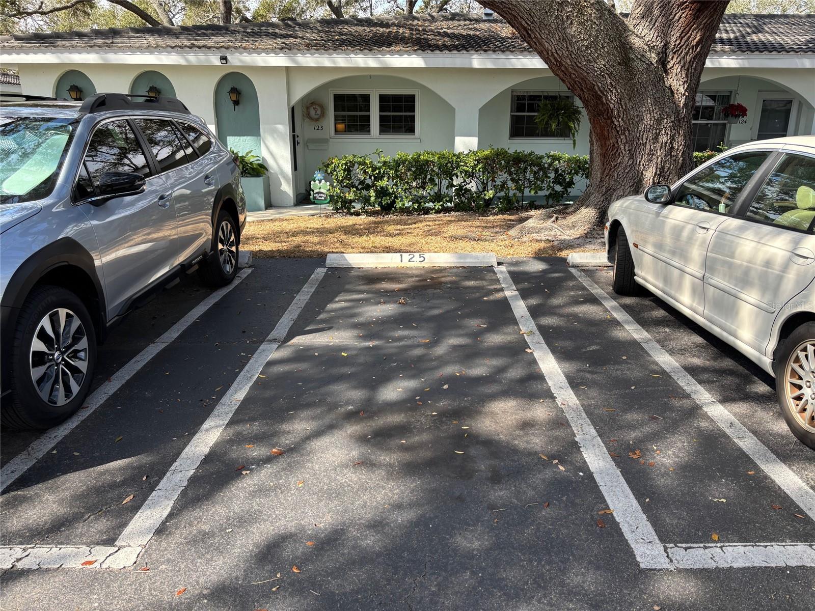 Assigned  parking space