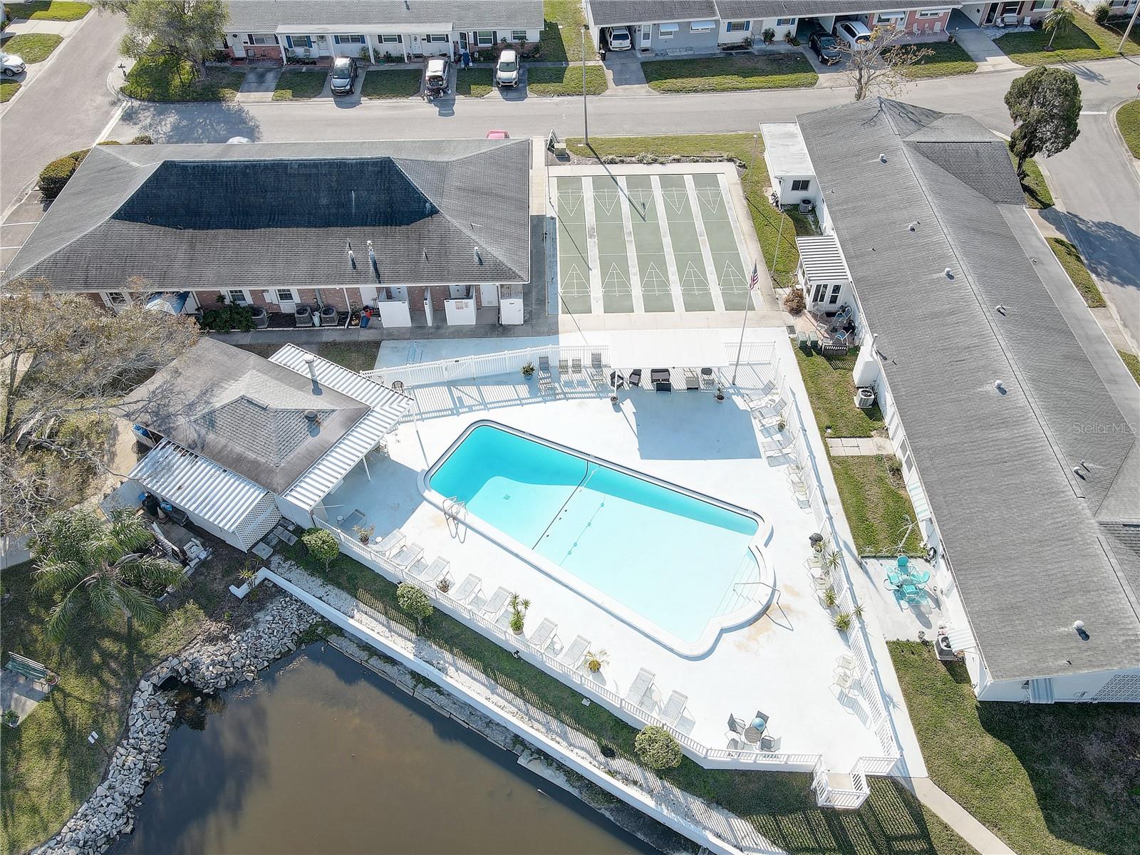 Heated pool