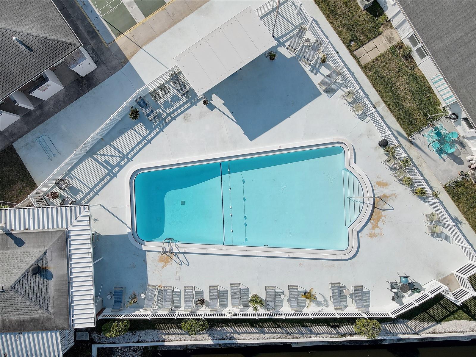 Heated pool