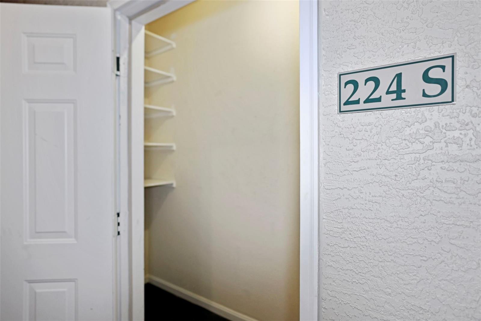 Storage Right Beside Front Entrance