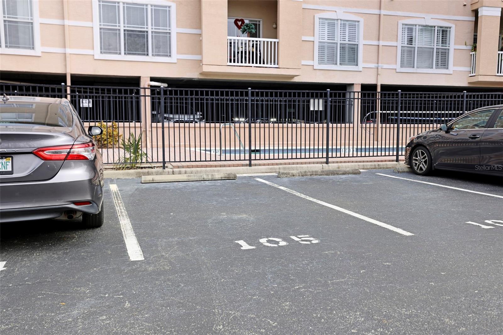 One Un-Covered Parking Spot Comes With