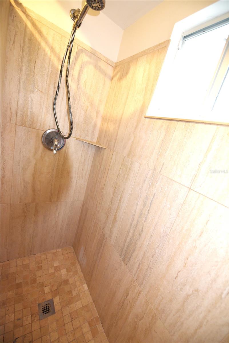 In law shower.