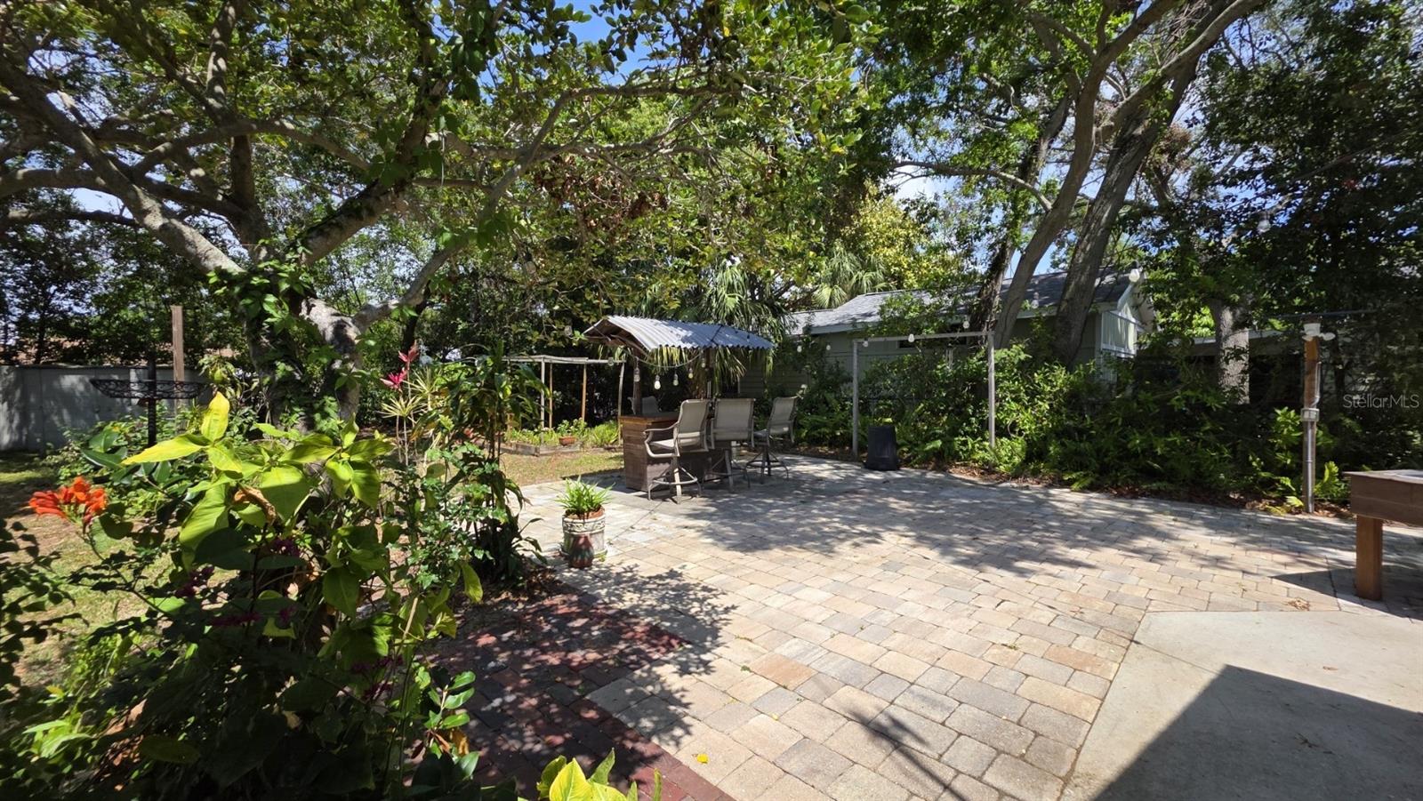 large garden