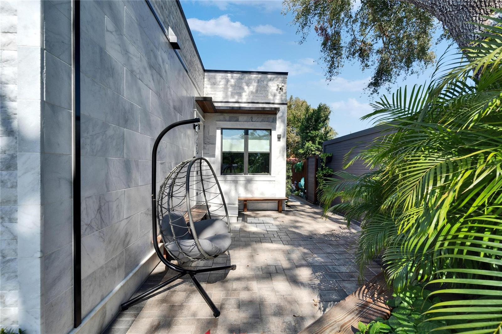 Side Courtyard