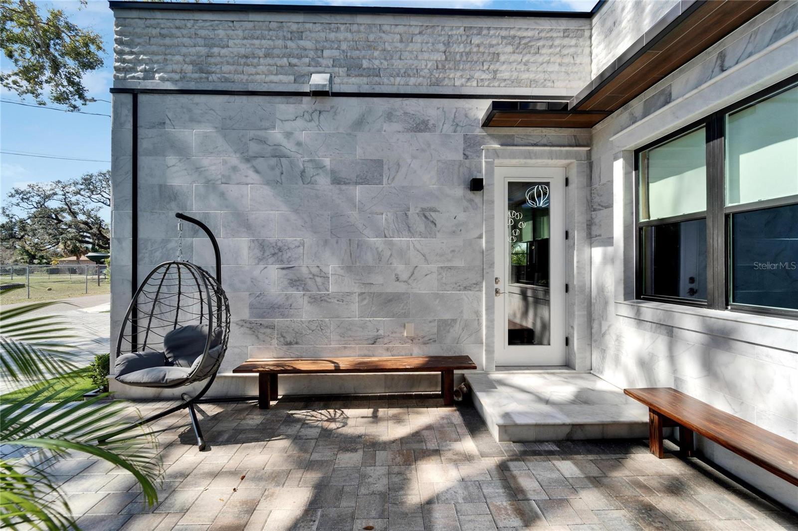 Side Courtyard