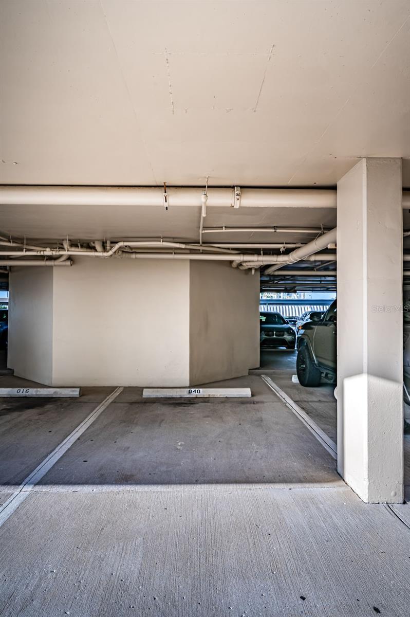 Your Own Reserved Under Building Designated Parking Space # 40.