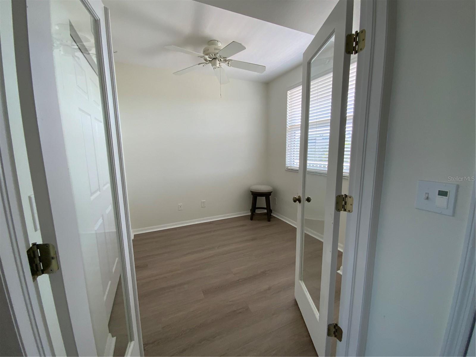 2nd Bedroom located to the right of the front door