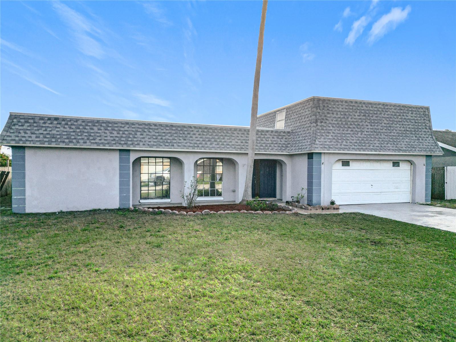 front of property
