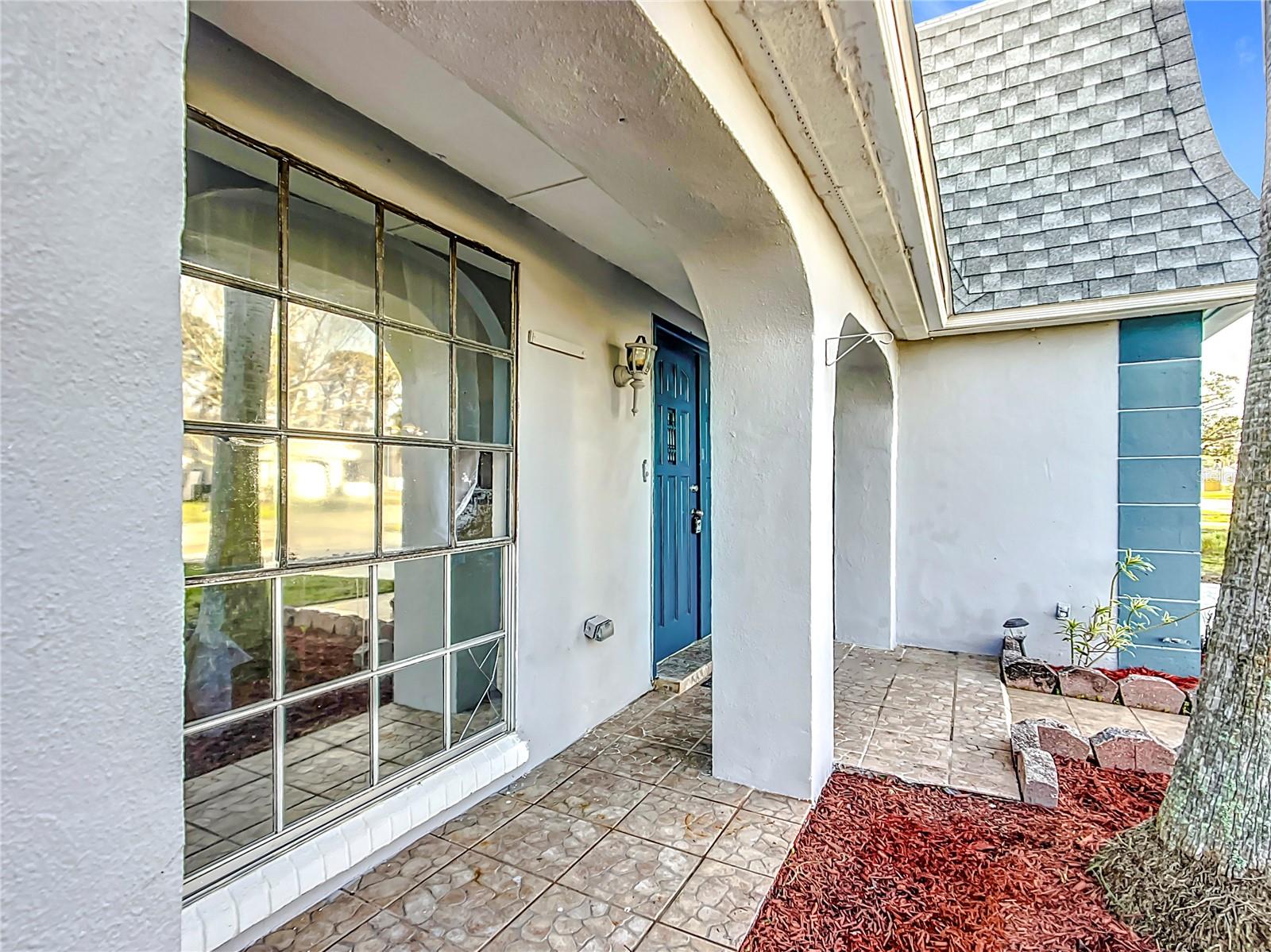 side front porch
