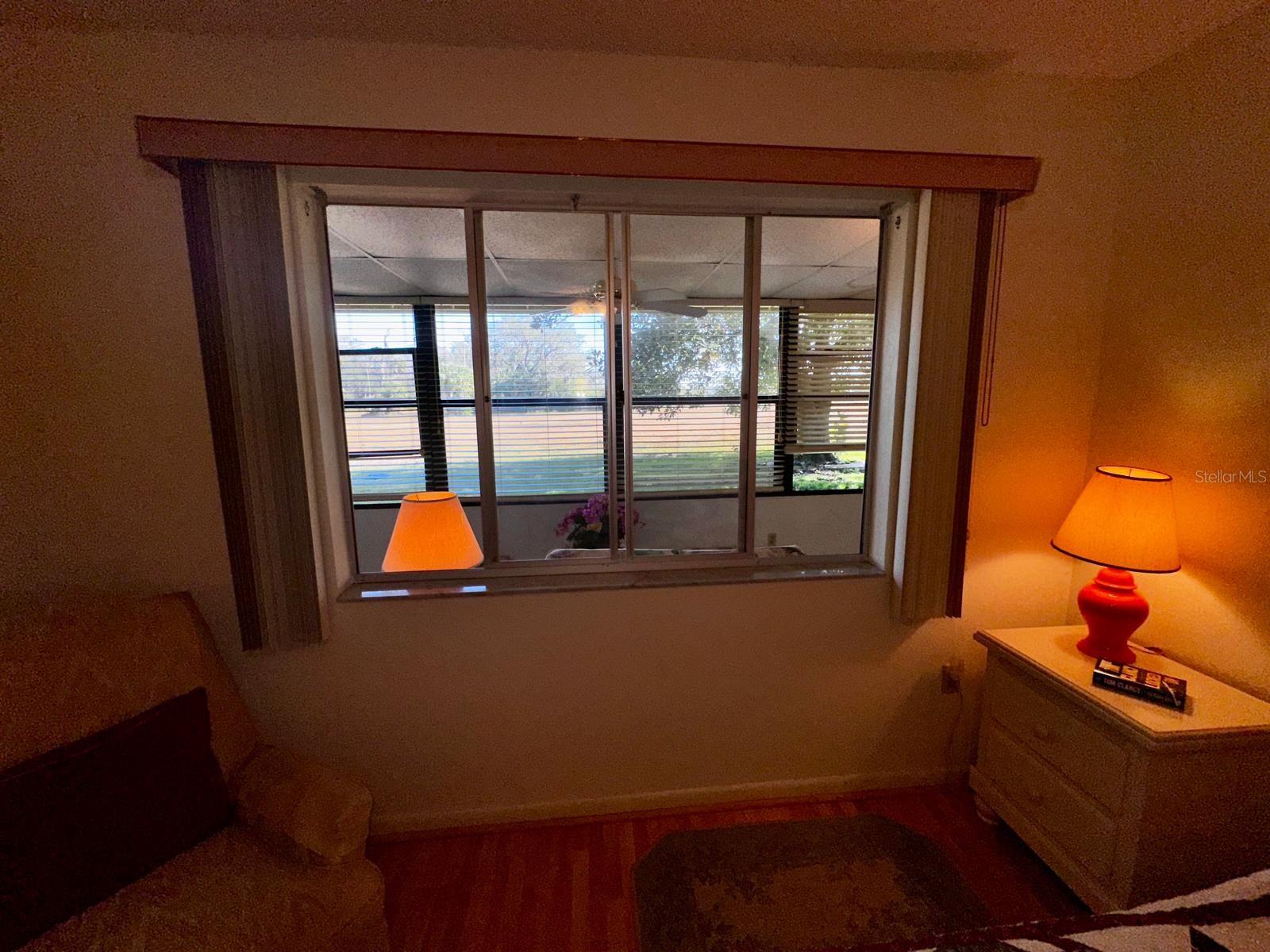 Large window in second bedroom to see the nature park views