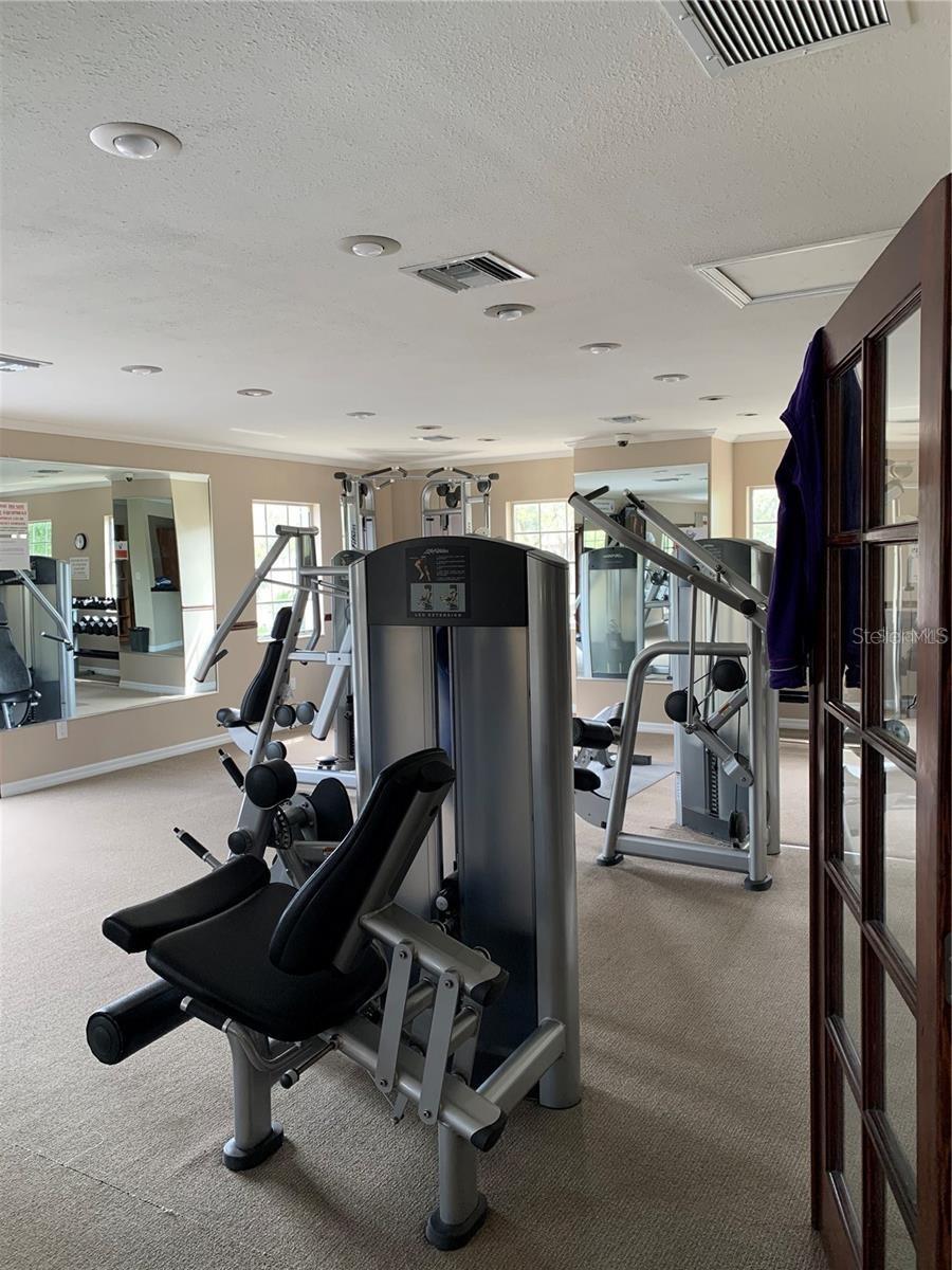 Clubhouse gym