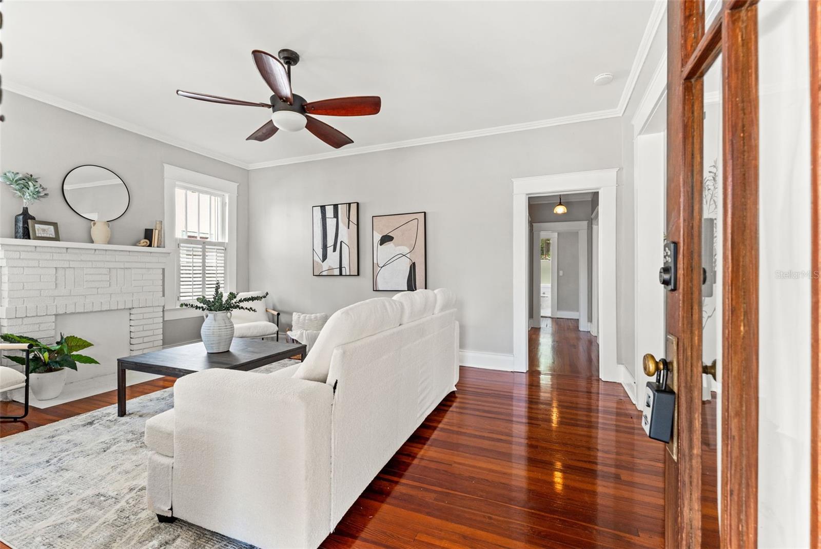 Tall Ceilings and Natural Light fill every room