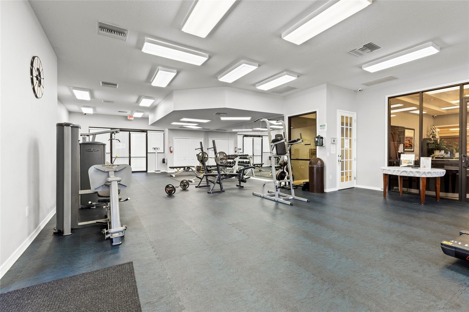 community fitness center. included with HOA