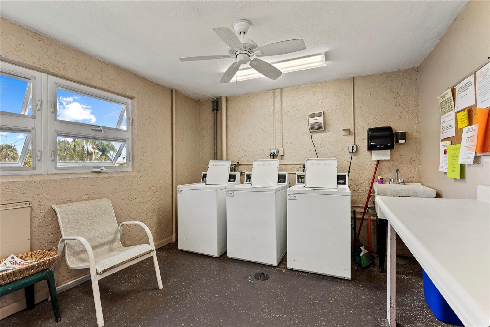 Laundry Room on the same floor as the unit