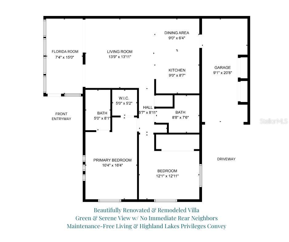 You'll love the recently remodeled & open floor plan~