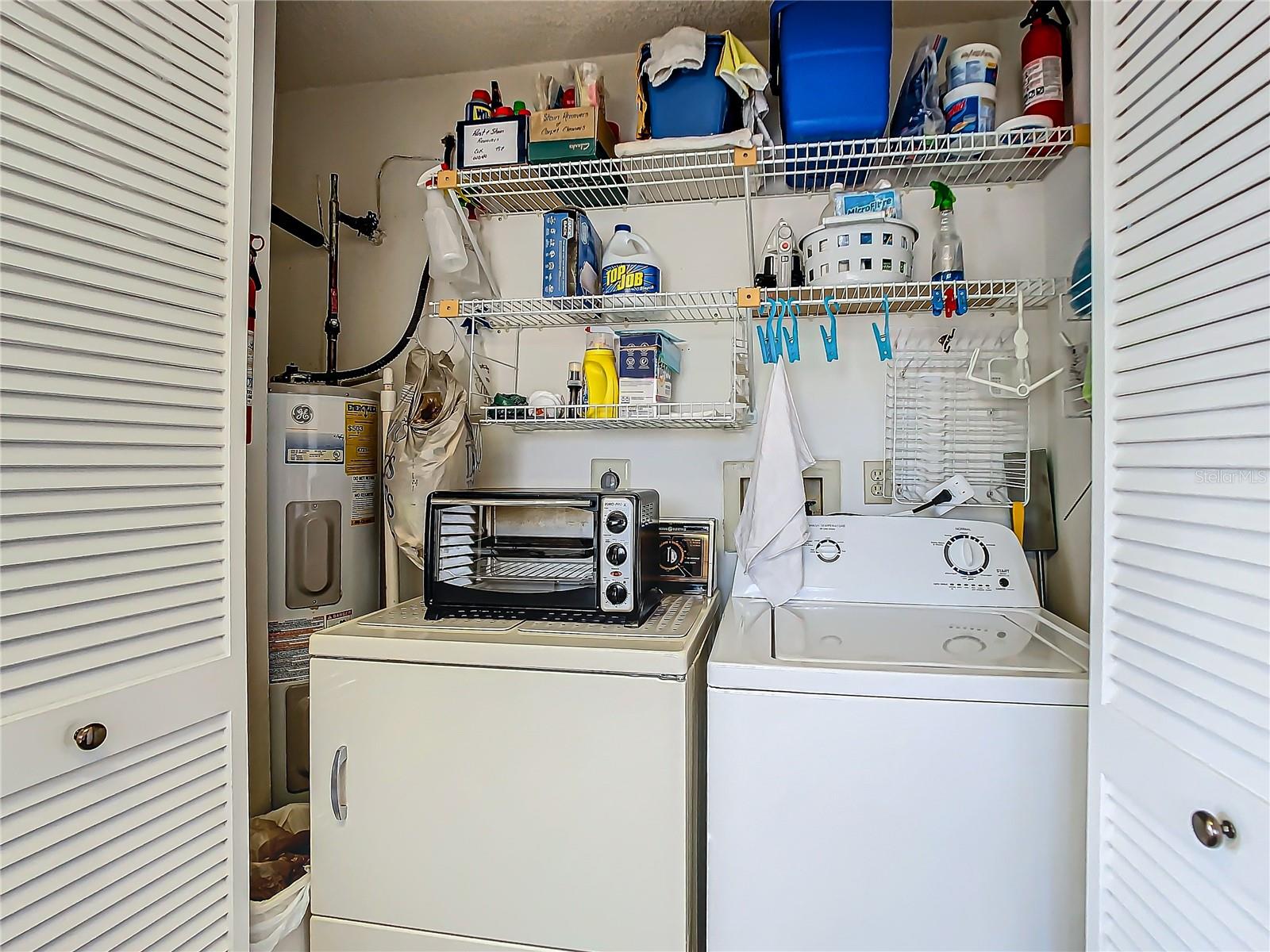 LAUNDRY IN KITCHEN