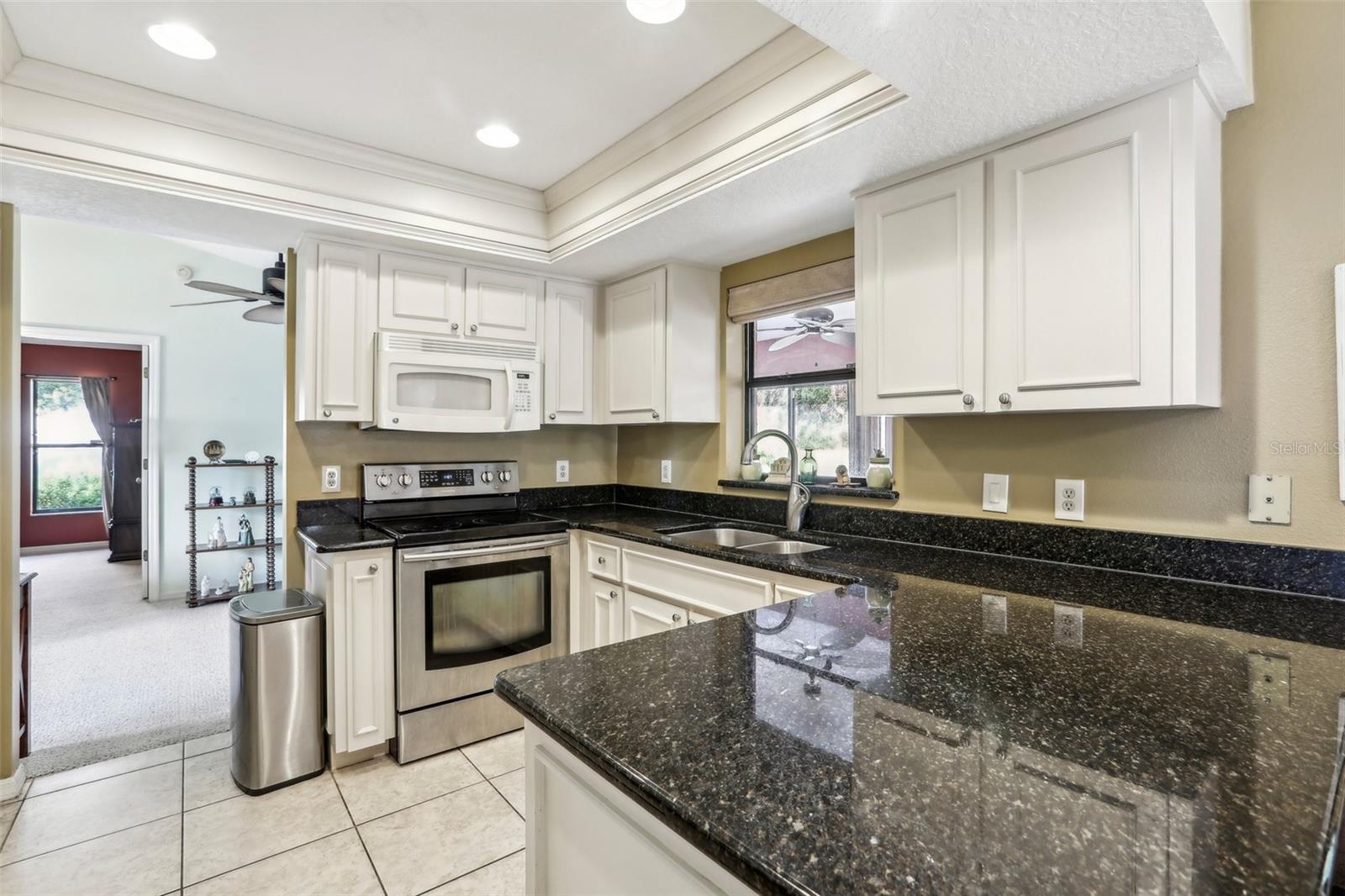 Kitchen looking towards dinette