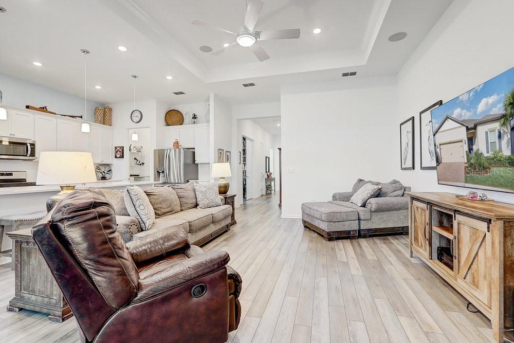 Living room/ Kitchen area