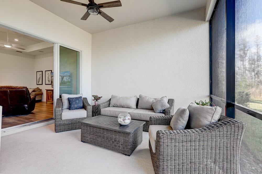 Screened Lanai, great for indoor outdoor living