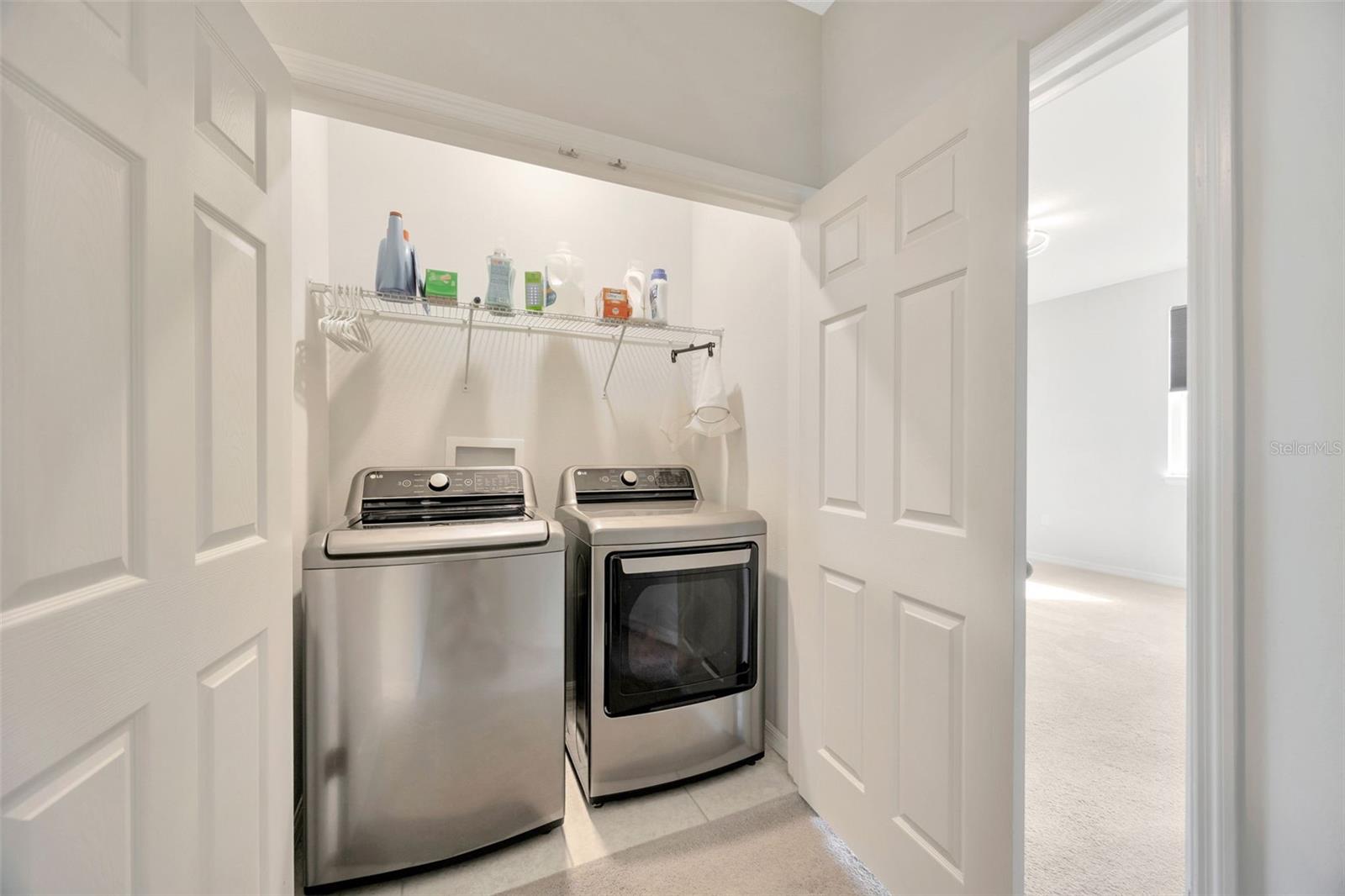 Laundry Closet Upstairs