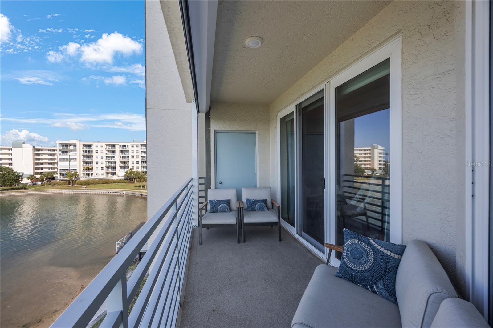 Balcony with Storage