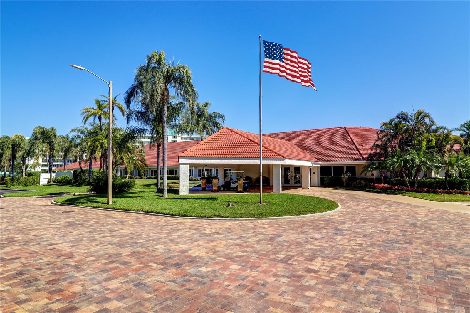 Clubhouse Entrance