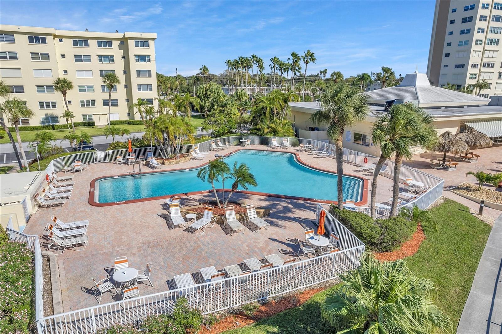 Main pool next to the clubhouse.